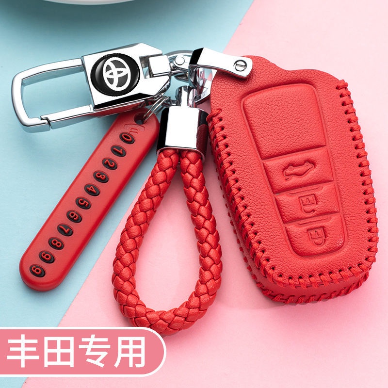 Car Key Cover Case For Toyota Prius Camry Corolla C-HR CHR RAV4 Prado Auris Avensis Land Cruiser 200 Prado Crown Revo Accessorie