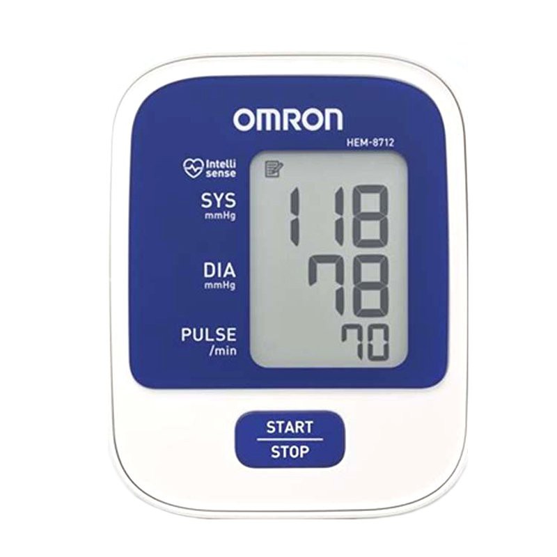 Omron HEM-8712 Automatic Blood Pressure Monitor Alat Pengukur Tekananan Darah Otomatis