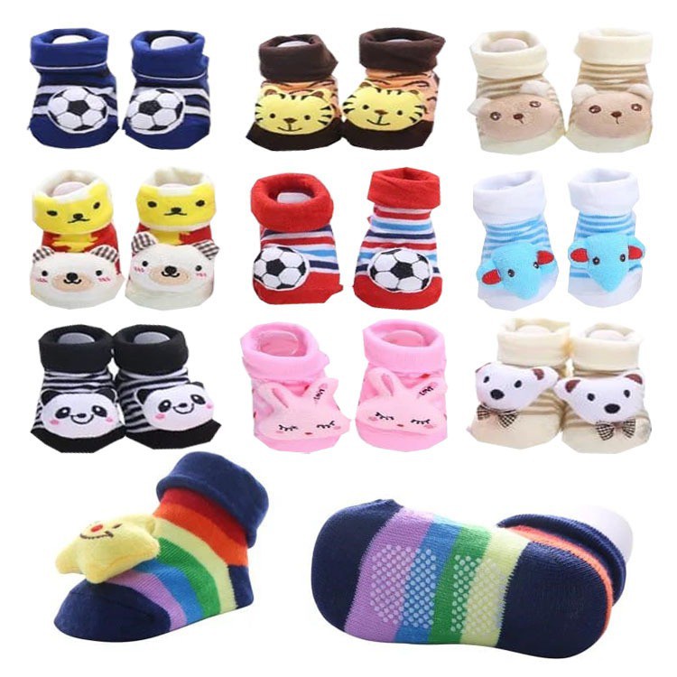 GAB - Kaos Kaki Bayi Boneka 3D 0-6bln