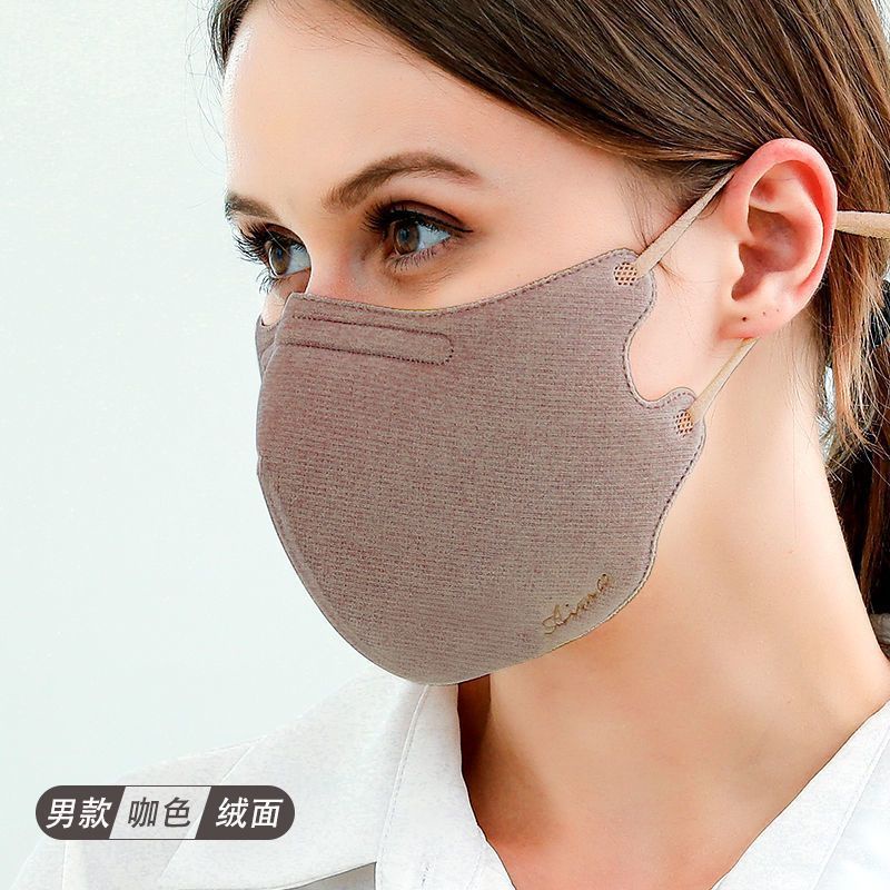 Masker Kain Dewasa 3 lapis Bentuk Duckbill Warna Ada Kawat Hidung Dan Bisa Di cuci Bisa COD