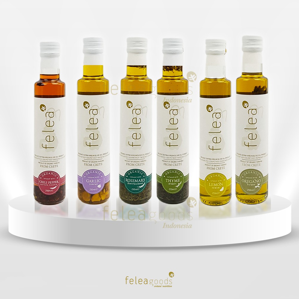 

FELEA GOODS Infused Minyak Zaitun Extra Virgin Olive Oil 250ml