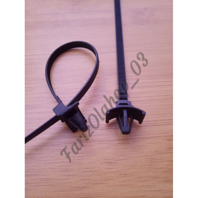 KABEL TIES FT-16-BK BAHAN NYLON PENGIKAT KABEL KLIP PANAH