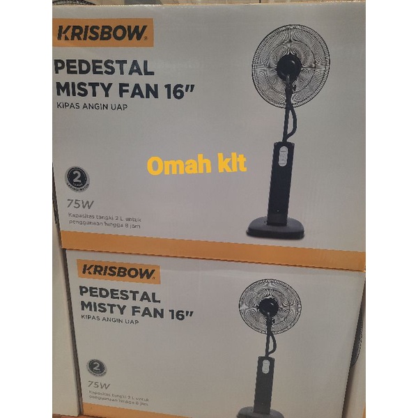 krisbow standing misty fan kipas angin uap kabut KRISBOW HAZO PREMIUM