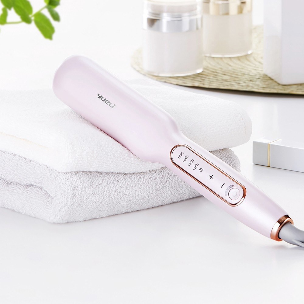 XIAOMI YUELI Negative Ion Hair Straightener - HS-528P - Sisir Pelurus Rambut