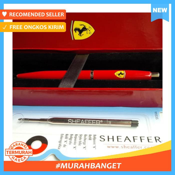 

Pen Sheaffer Ferrari Red Vfm Bp 1Pc+ 1 Pcs Refill Bp - Alat Tulis - Pulpen