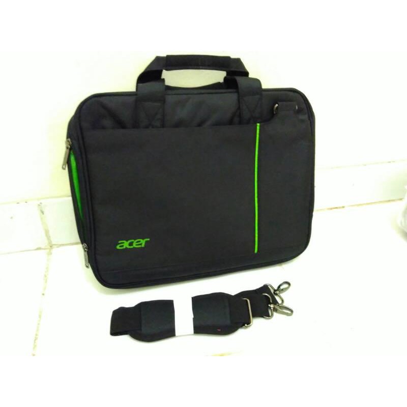 Tas Laptop Acer 14 inch Jinjing & Selempang - Hitam