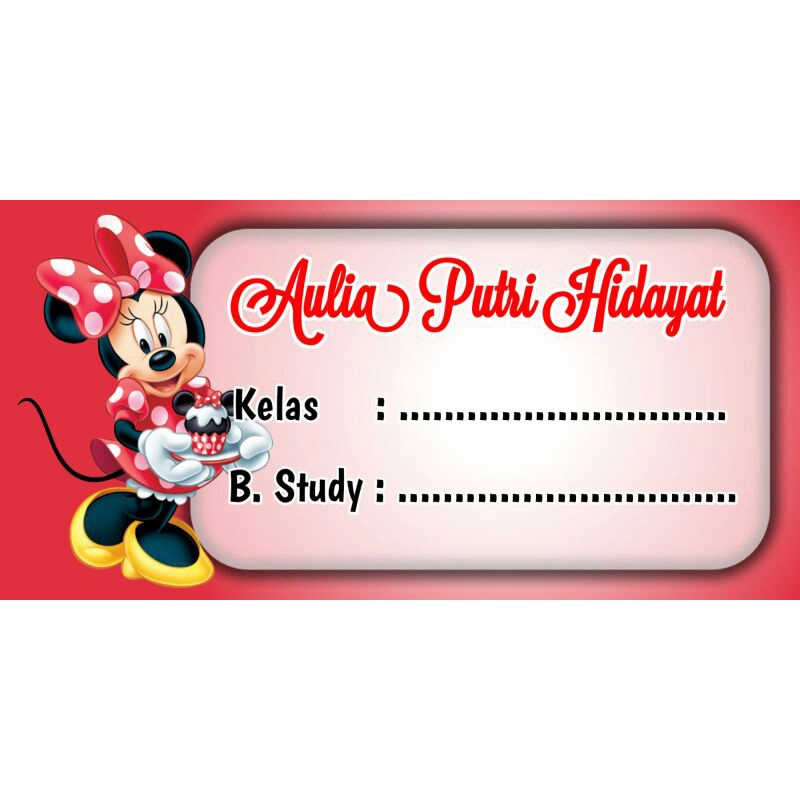 

label stiker buku pelajaran anak isi 12pcs perlembar murah meriah Superhero