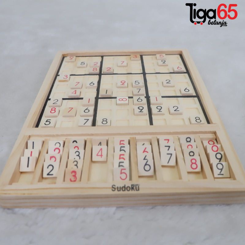 365 Mainan edukasi Maenan Kayu Number is Alone / PUZZLE KAYU PZ135