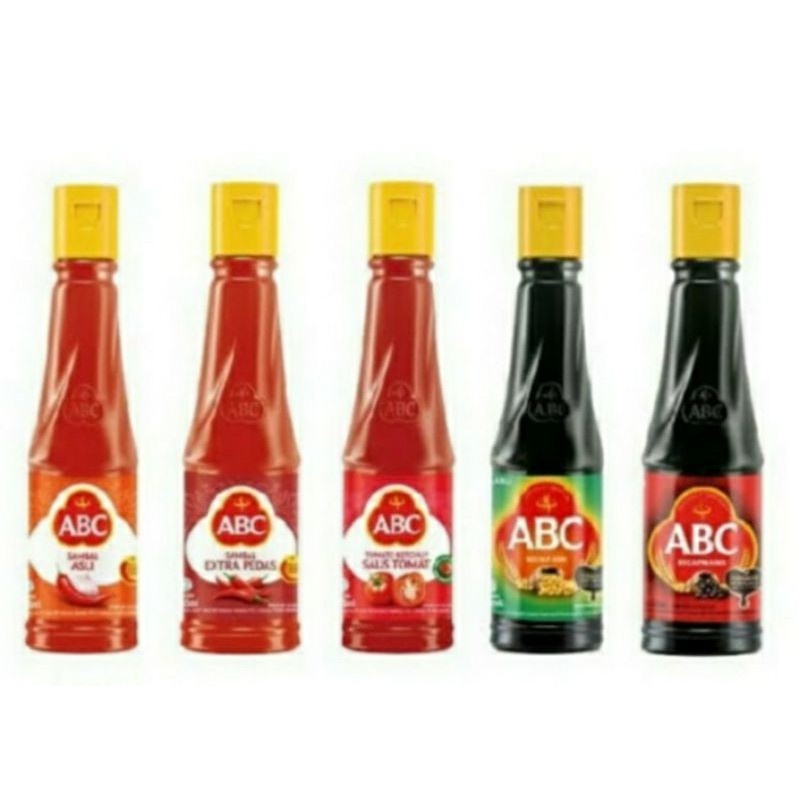 

Aneka Saos , Kecap, dan Saos Tiram ABC 135 ml