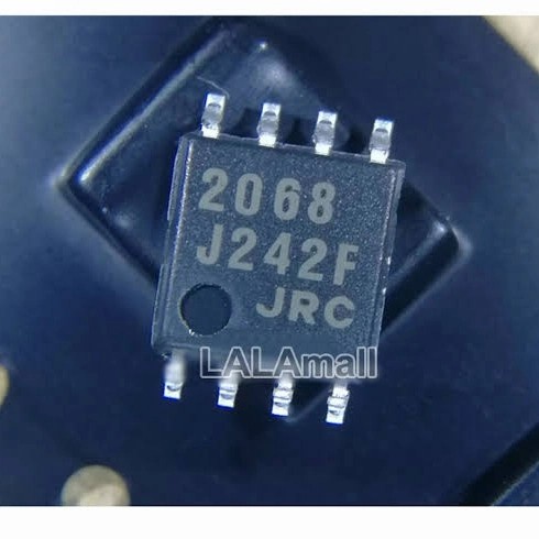 2068 JRC JRC2068 IC SMD MSop-8 Dual Operational Amplifier