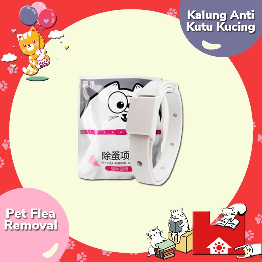 Kalung Anti Kutu Kucing - Pet Flea Removal Collar