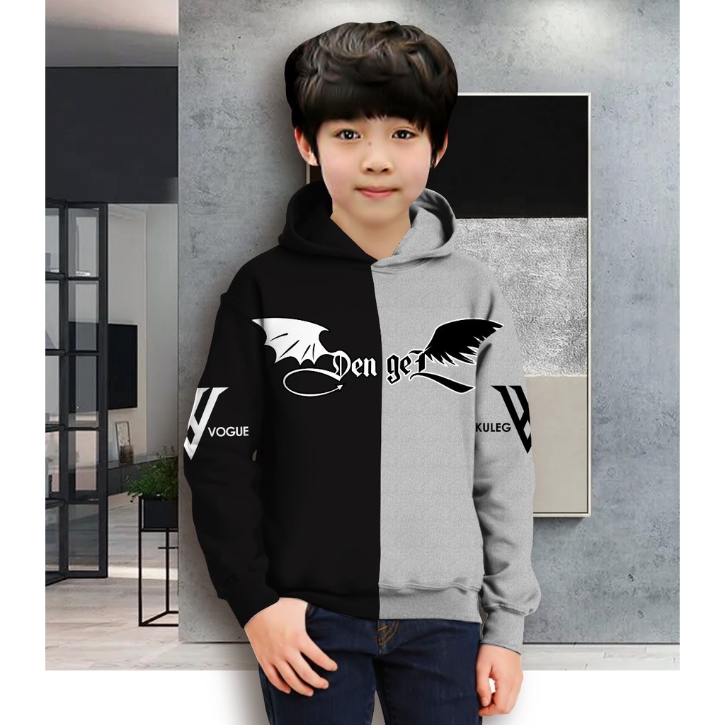 Hoodie Anak Vaque Anak Gaming Bahan Fleece Tebal /Jaket Anak Laki Laki/Jaket Anak Terbaru/4-11 TAHUN(FLAVA_STORE)