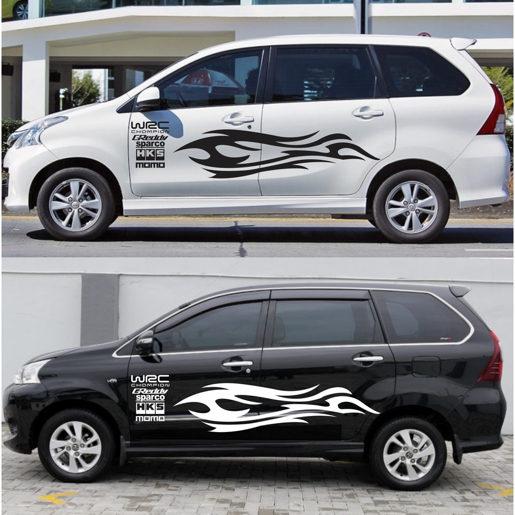Stiker Sticker Mobil Avanza Stiker Cutting Avanza Stiker Lis Avanza Striping Avanza Stiker Mobil All