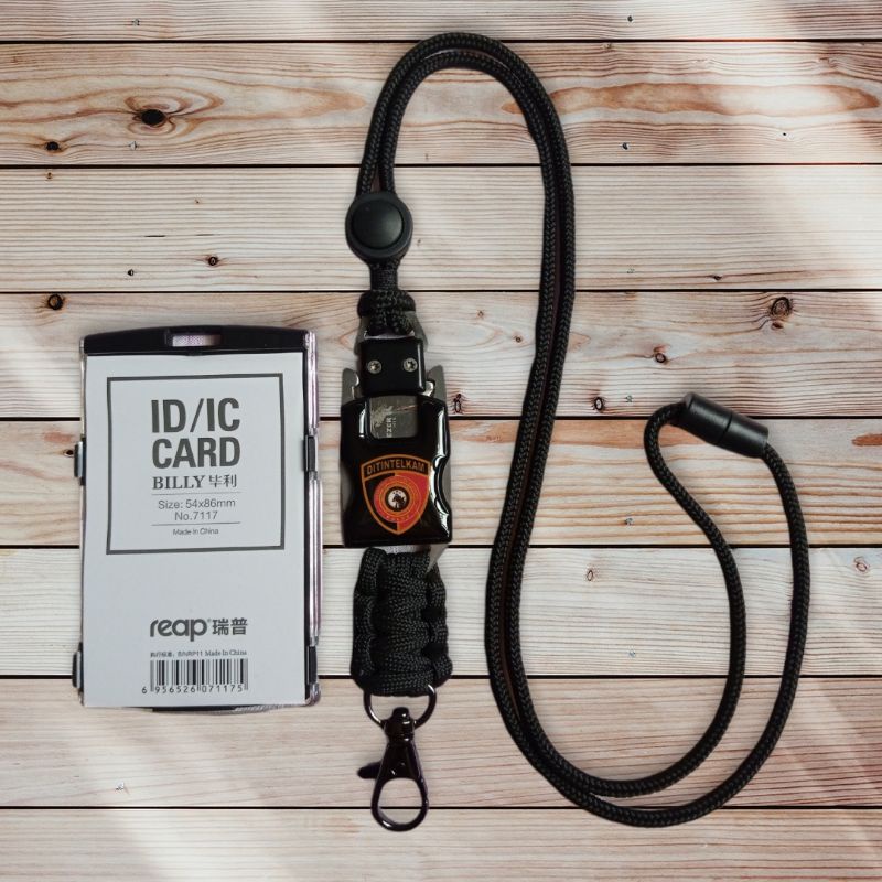 

LANYARD ID CARD KEPOLISIAN LOGO DIT INTELKAM