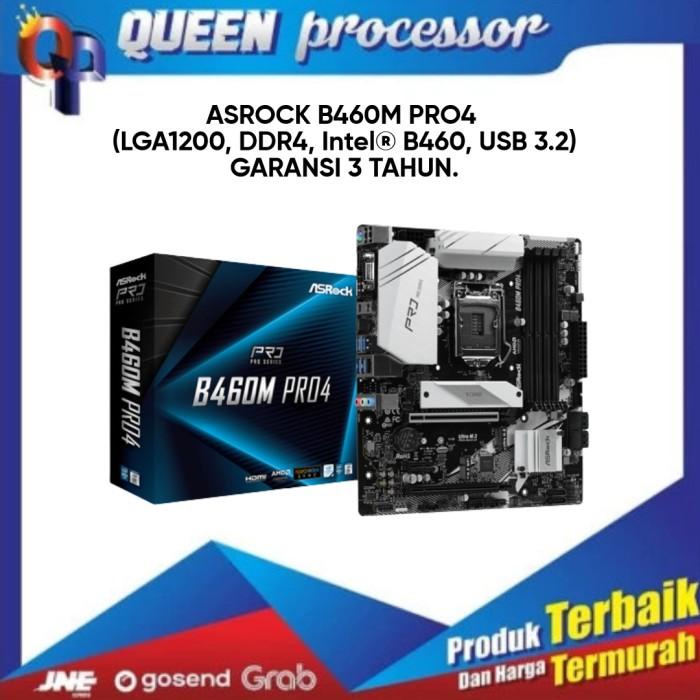 ASROCK B460M PRO4 (LGA1200, DDR4, Intel B460, USB 3.2)