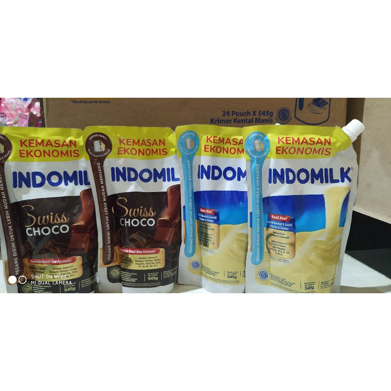 

indomilk susu pust 545ml (1 paket isi 2)putih