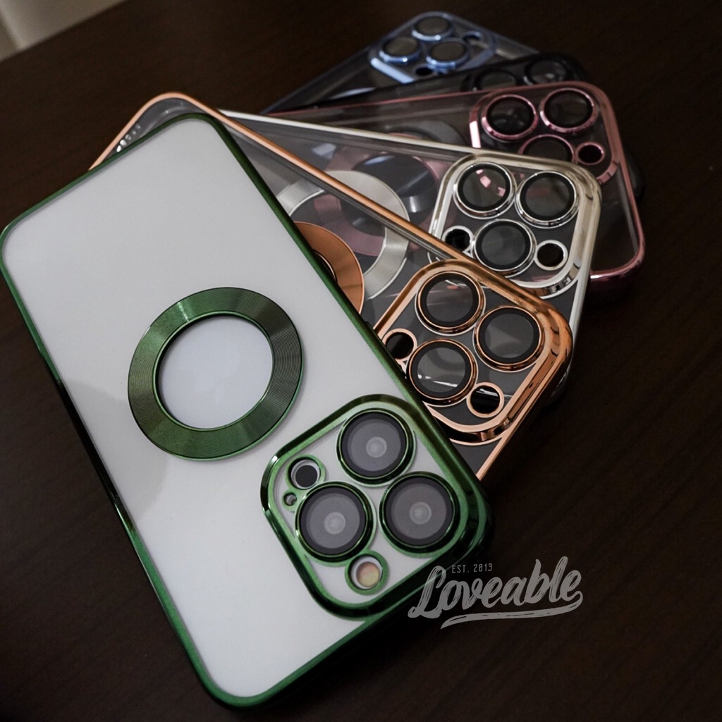 Hole lenspro electro plating metalic case iphone for x xs max xr 11 pro max