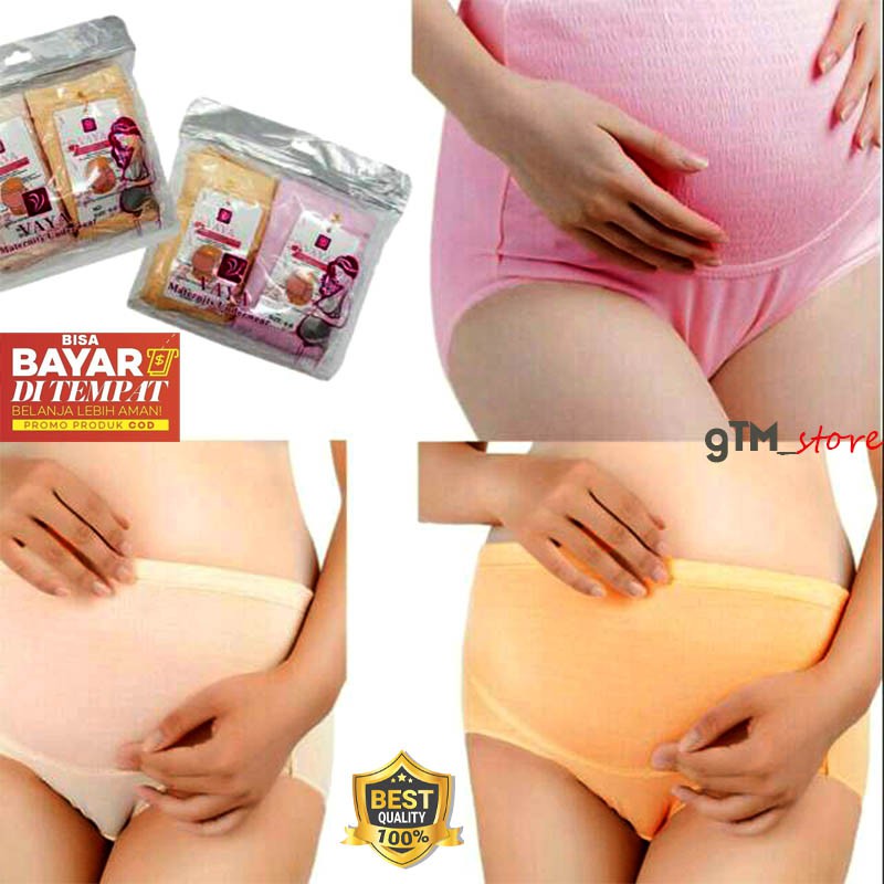 celana dalam hamil katun | celana dalam ibu hamil | maternity underwear cd hamil wanita import berkuwalitas