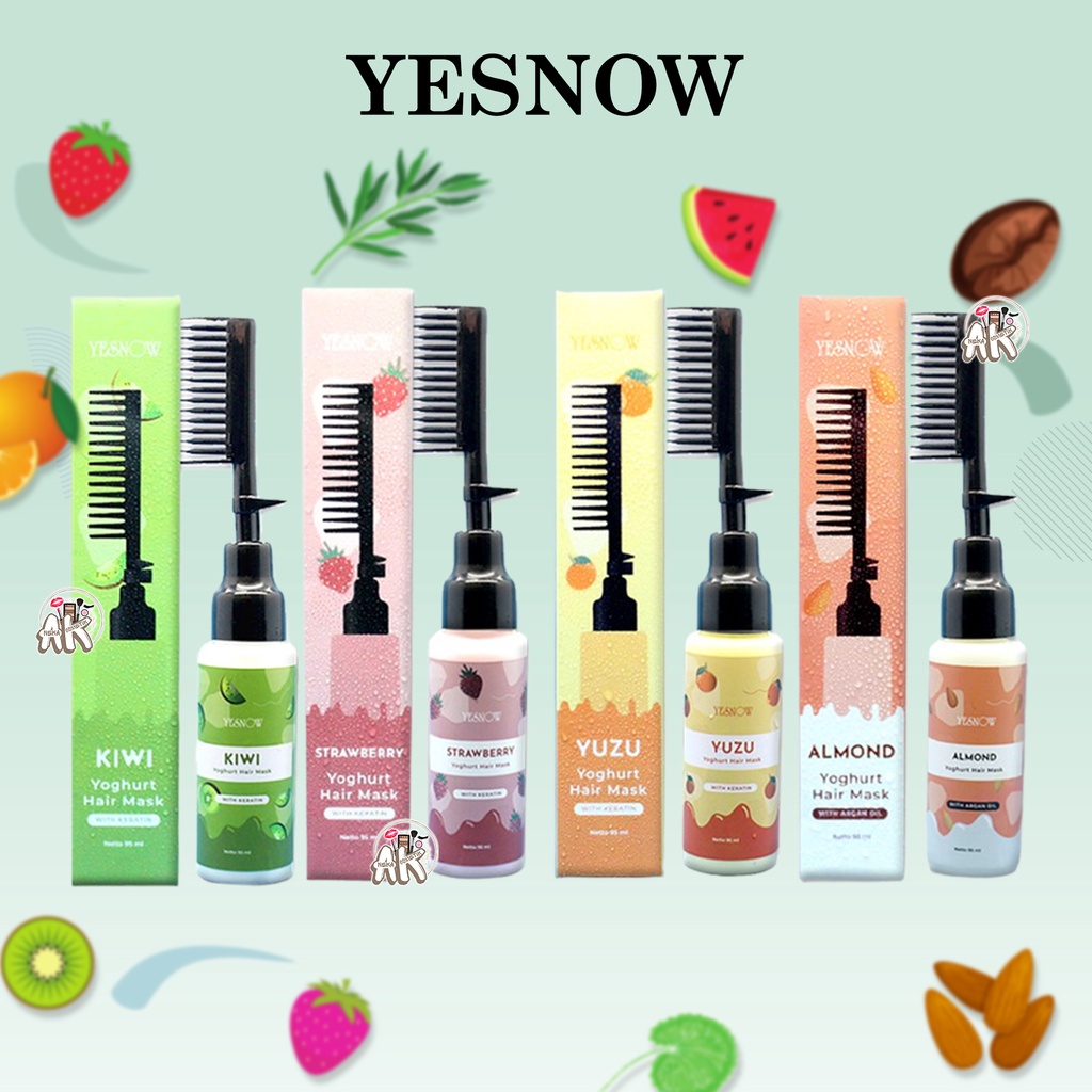 YESNOW MASKER RAMBUT + SISIR 95ML SERIES