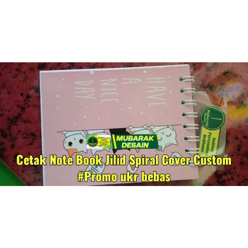 

CETAK BUKU NOTE BOOK CUSTOM COVER A5 / A4 / F4