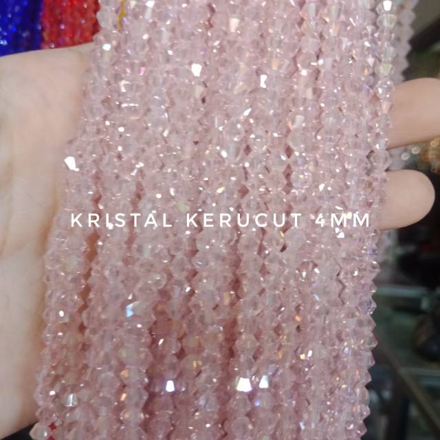 Kristal  kerucut 4mm