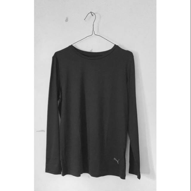 Kaos puma base layer round neck - manset / kaos panas