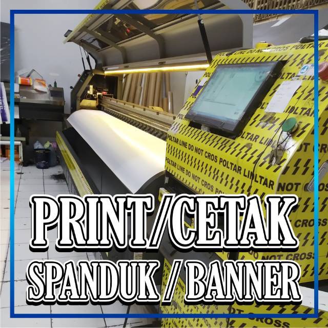 SPANDUK BANNER CUSTOM | BAHAN FLEXI CINA 280-BAHAN KAIN-KORCIN 440