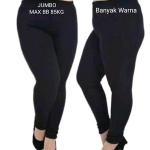 Legging Wanita Polos Panjang Celana Lejing Wanita Dewasa -legging jumbo PANJANG / lejing / celana