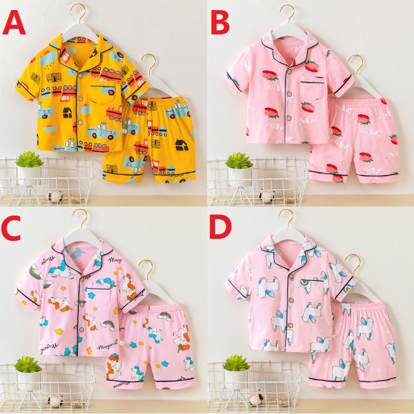 2thn-7thn PIYAMA/BAJU TIDUR IMPORT ANAK-ANAK SKU0139