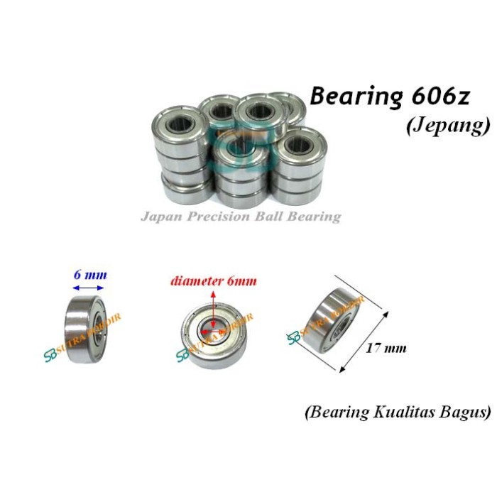 Bearing 606Zz Miniature Ball Bearing Japan 606Zz Conveyor Rel 606Zz #98