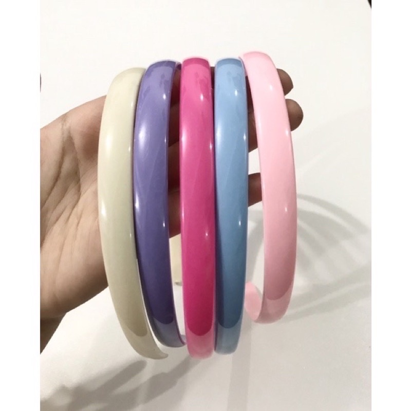 Bando Plastik Anti Patah / Bando Plastik Kuat / Bando pastel Plastik Kokoh Bando Plastik Warna Warni