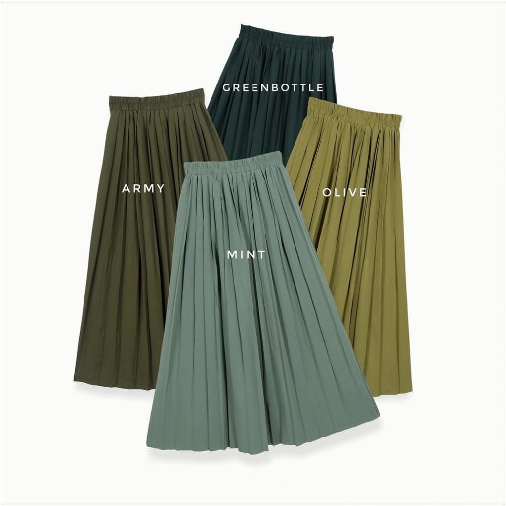 ROK PLISKET PREMIUM / ROK MAYUNG PLISKET / GRADE A / FIT TO M - XL / ROK PANJANG MUSLIMAH / ROK KERJA BERKUALITAS TERLARIS