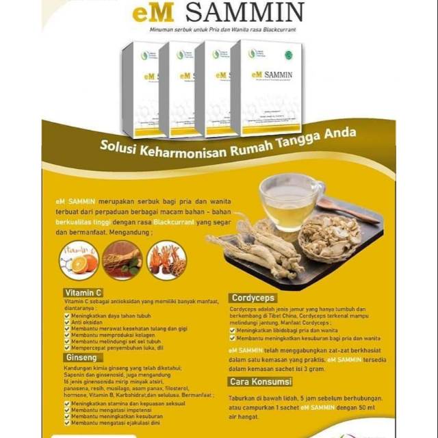EM SAMMIN Solusi keharmonisan rumah tangga Anda