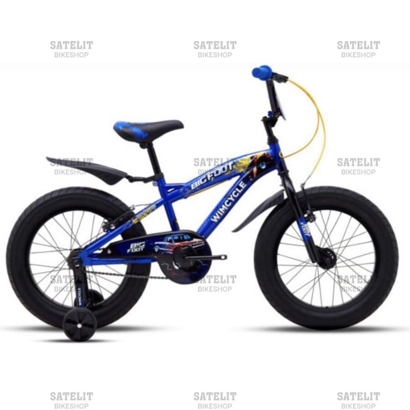 Sepeda Anak BMX Wimcycle Big Foot Ban Besar 3.0 Ukuran 16, 18 dan 20 Inch