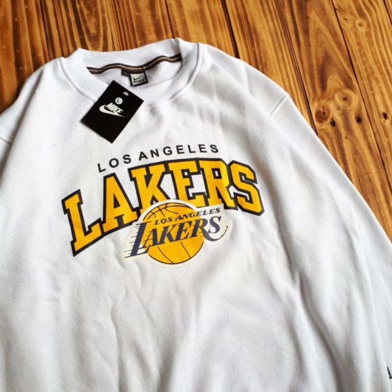 Sweater Crewneck Nike Lakers L.A Premium Hight Quality