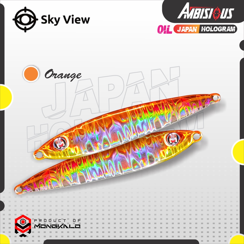 Mongkalo Ambisious Minyak noGID noMotif Candy 30 Orange