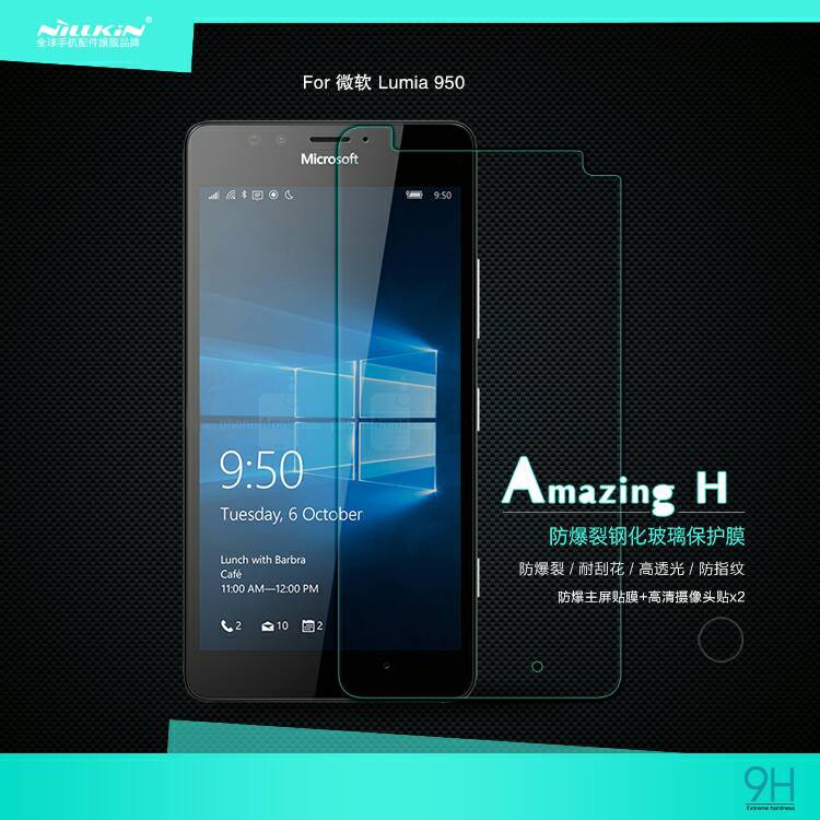 BARU!! TEMPERED GLASS NILLKIN MICROSOFT LUMIA 950