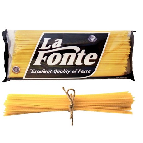

PASTA LAFONTE NO 11 1000 GRAM / SPAGETI PASTA INSTANT