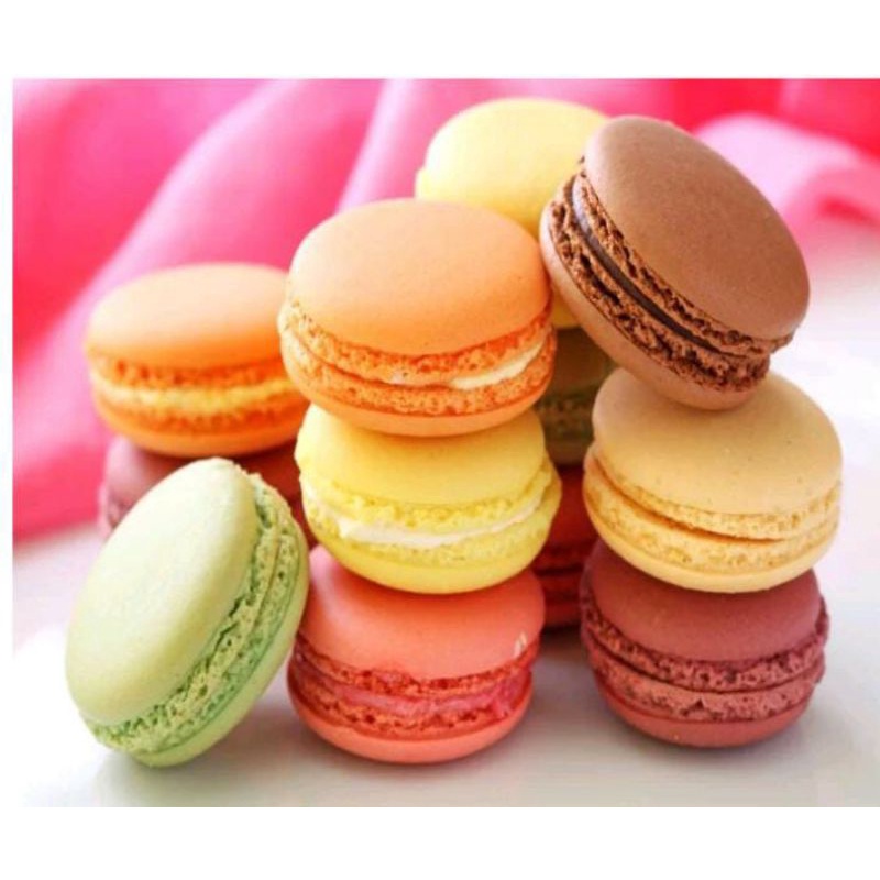 

Mazaya Cookies // MACAROON makaron macaron cks Kue Kering Eco Package