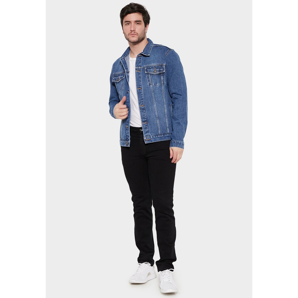 JBBoss Jaket Jeans 089 (Light Blue) / Ramayana Jatinegara