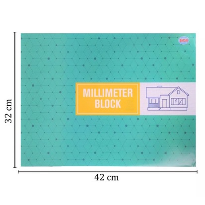 

Sidu Millimeter Block A3 Buku Milimeter Blok Sinar Dunia