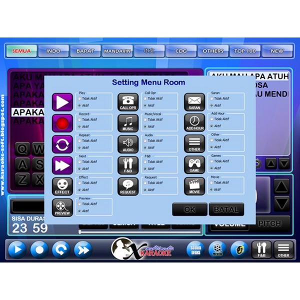 Software karaoke premium X Pro Enterprise