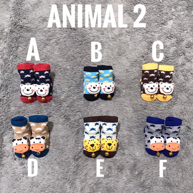 Kaos Kaki Bayi MAMIMU Boneka + Bunyi