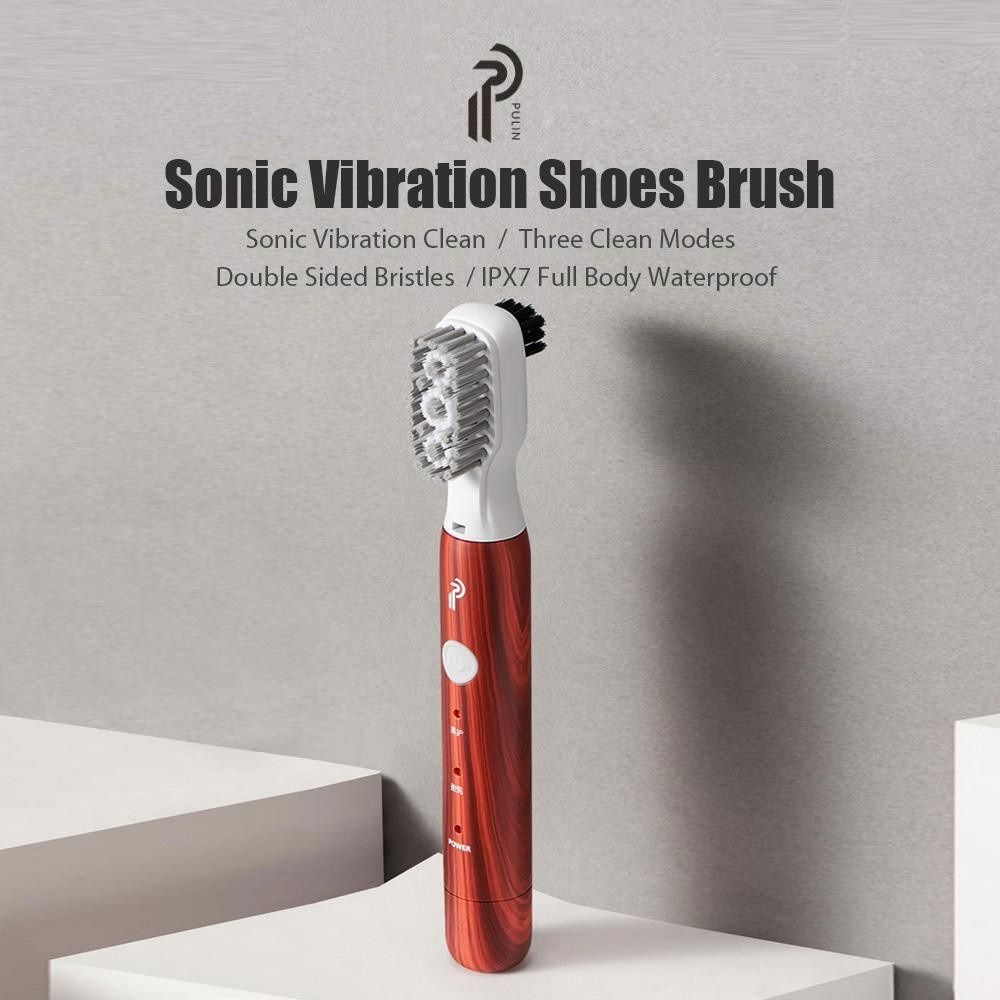 PULIN Vibration Automatic Shoes Brush Sikat Pembersih Sepatu Otomatis