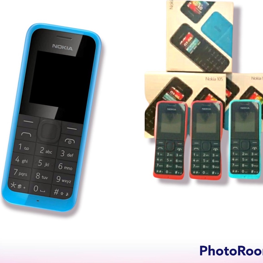 HANDPHONE NOKIA 105 (2015) VARIASI WARNA BIRU