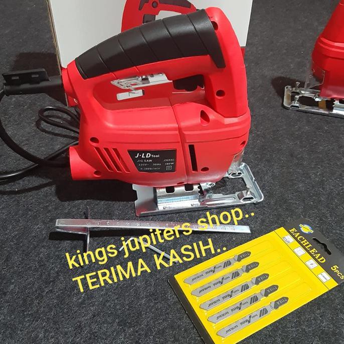 MESIN JIGSAW JLD JIG SAW MESIN GERGAJI TRIPLEK GERGAJI LISTRIK JIGSAW