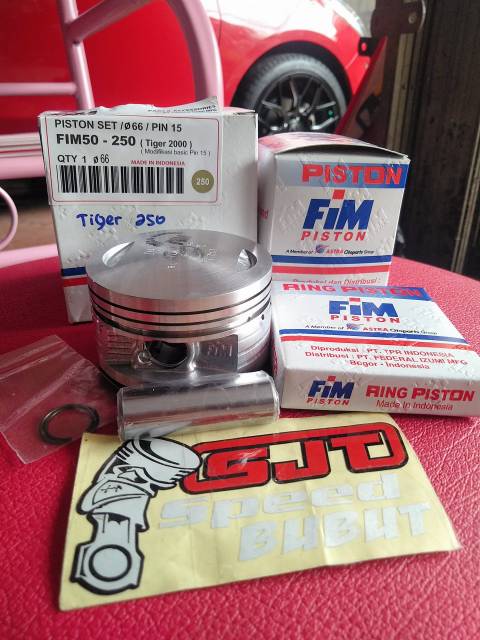 Piston fim tiger oversize 250 66 pen15 fim50-1