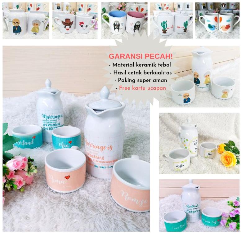 

Murah✭ Kado Pernikahan Unik Hadiah Wedding Gift Hampers J72