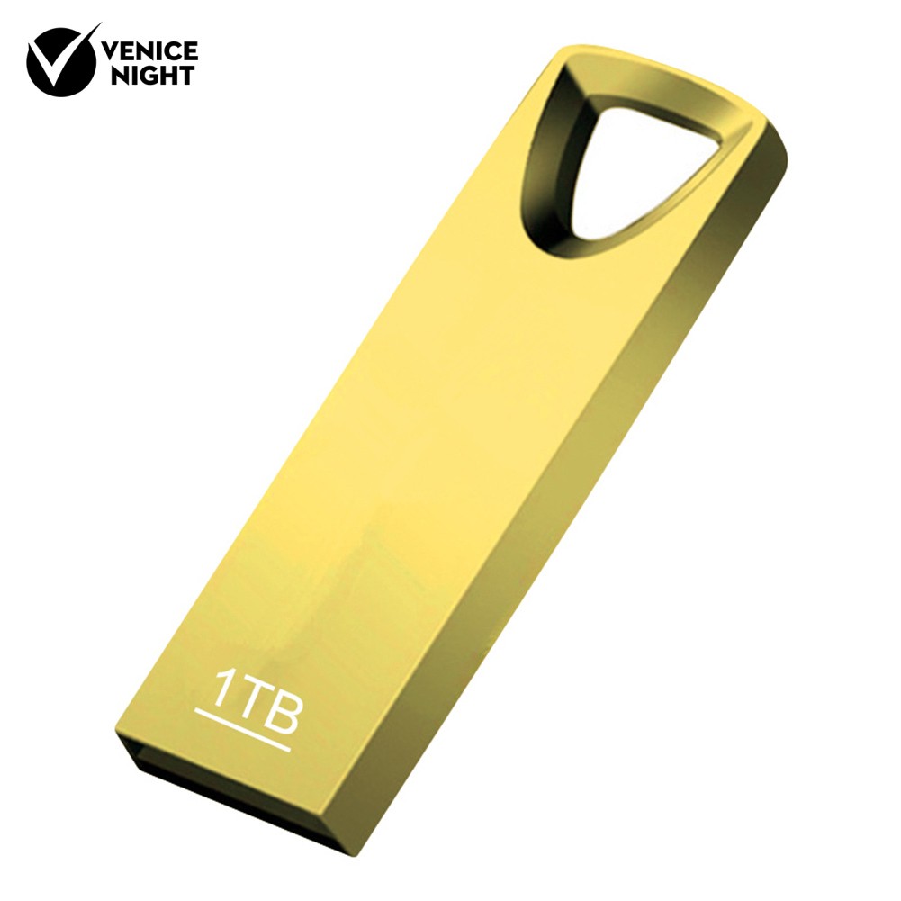 Flashdisk Usb 3.0 Kecepatan Tinggi Kapasitas 1tb / 2tb Bahan Metal Untuk Pc / Laptop