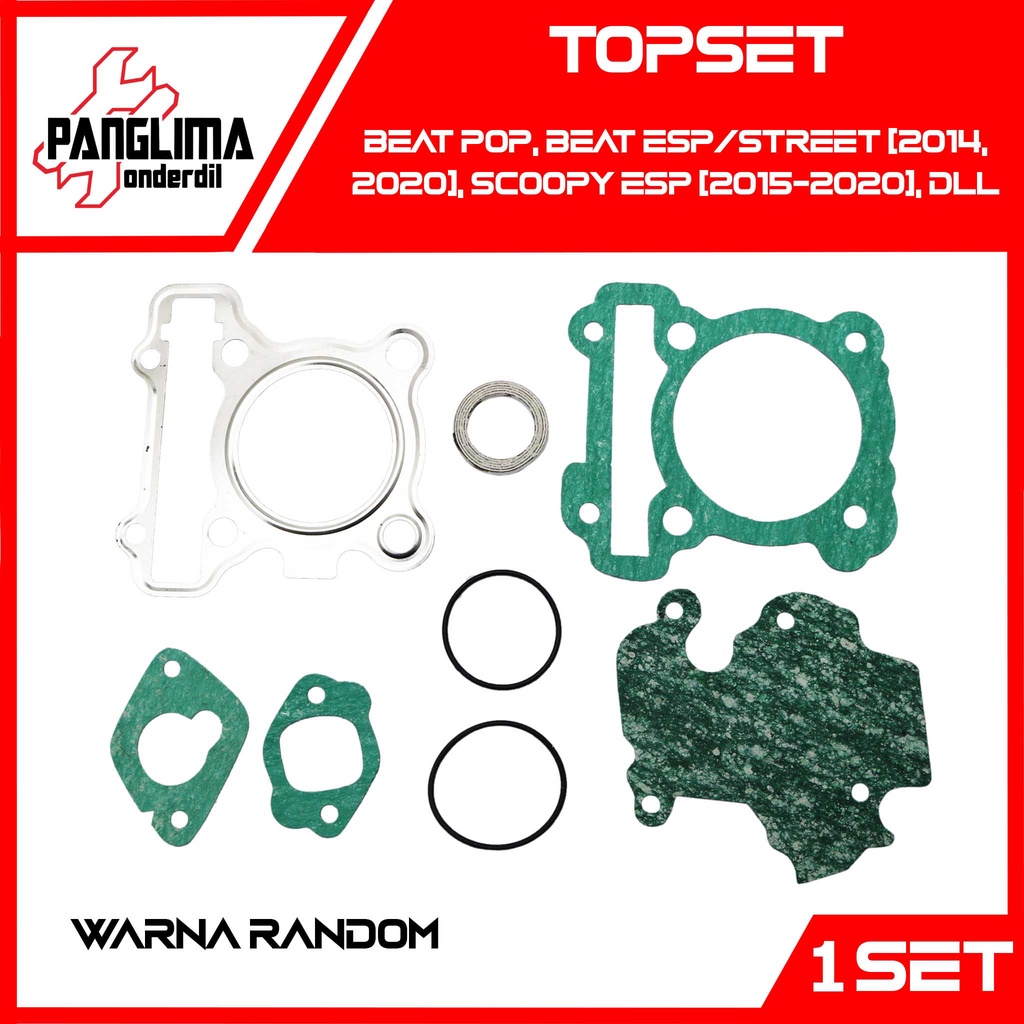 Topset Yamaha Mio M3-Z-S &amp; X-Ride 125 New &amp; Soul GT 125 &amp; Fino F1-FI Grande 125 Top Set Paking-Packing-Gasket Kit